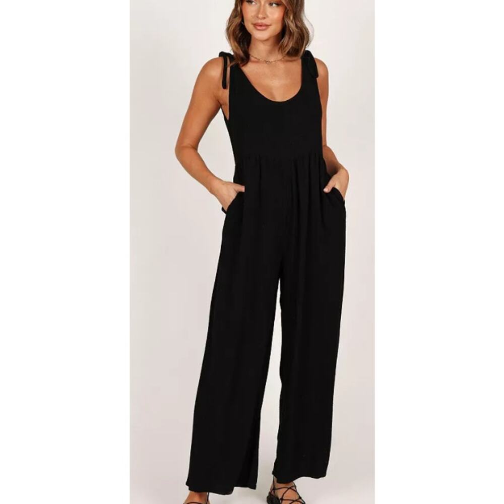 Petal & Pup Teal Jumpsuit